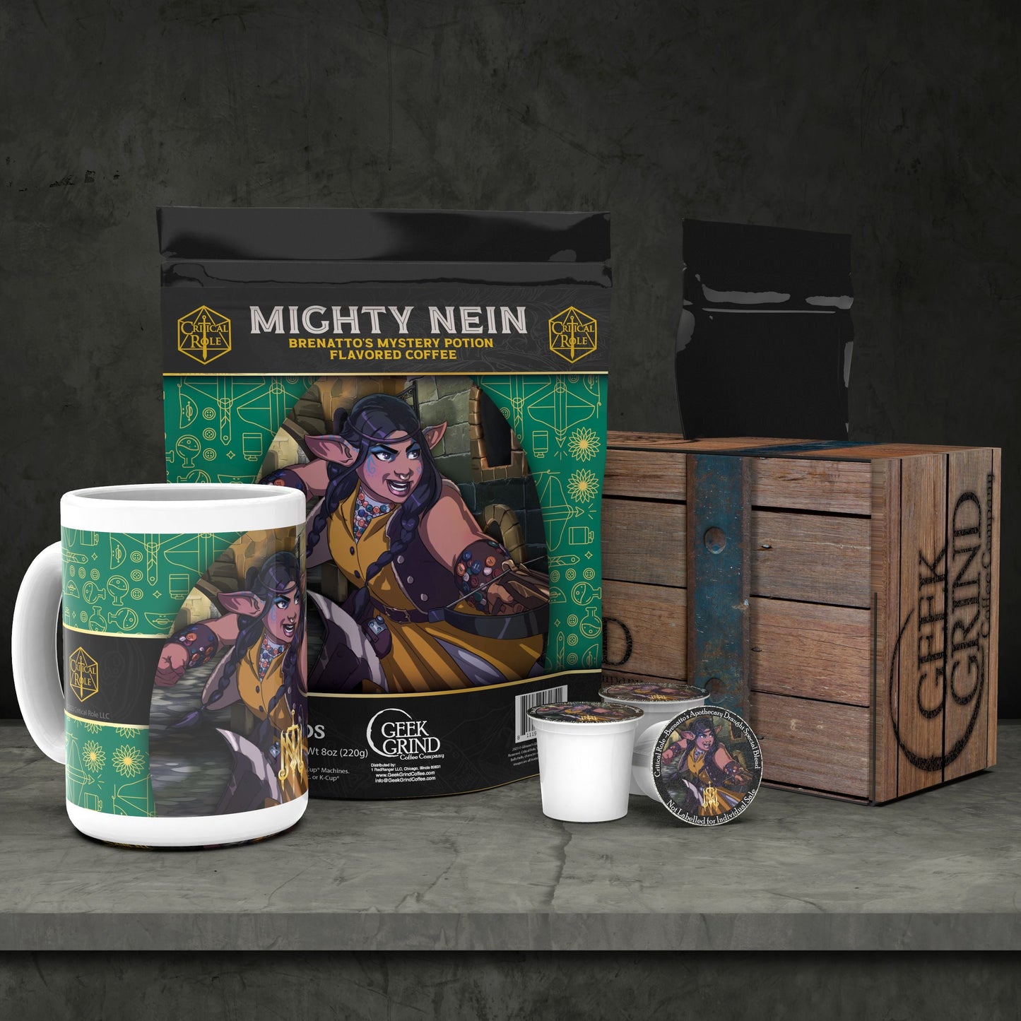 Critical Role Mighty Nein - Brenatto’s Mystery Potion K-Cups